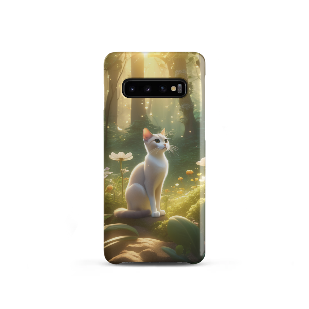 PugMug Custom White Abyssinian Cat Samsung Case