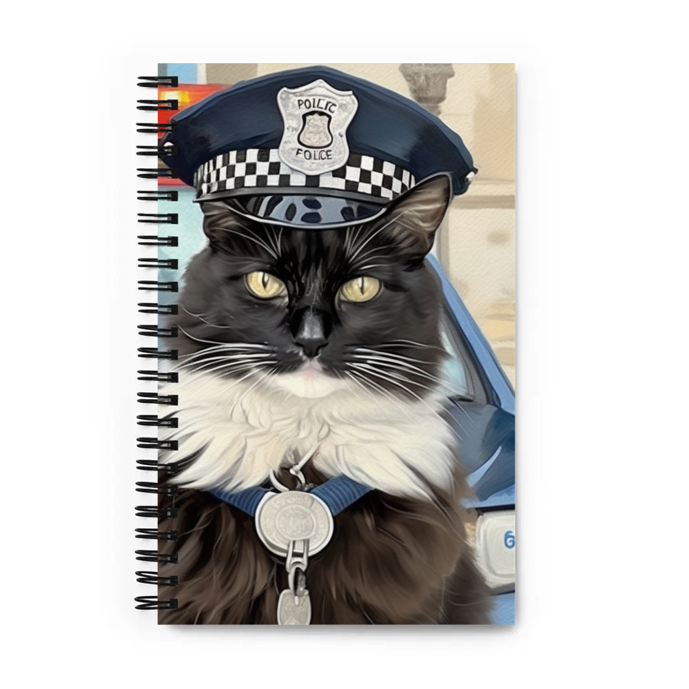 PugMug Custom Peerie Spiral Notebook