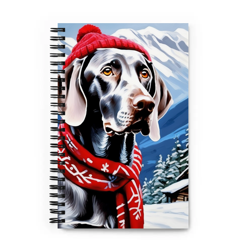 PugMug Custom Weimaraner Spiral Notebook