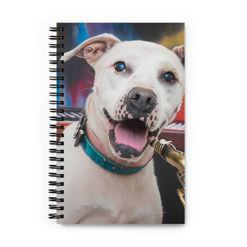 PugMug Custom Melody Spiral Notebook