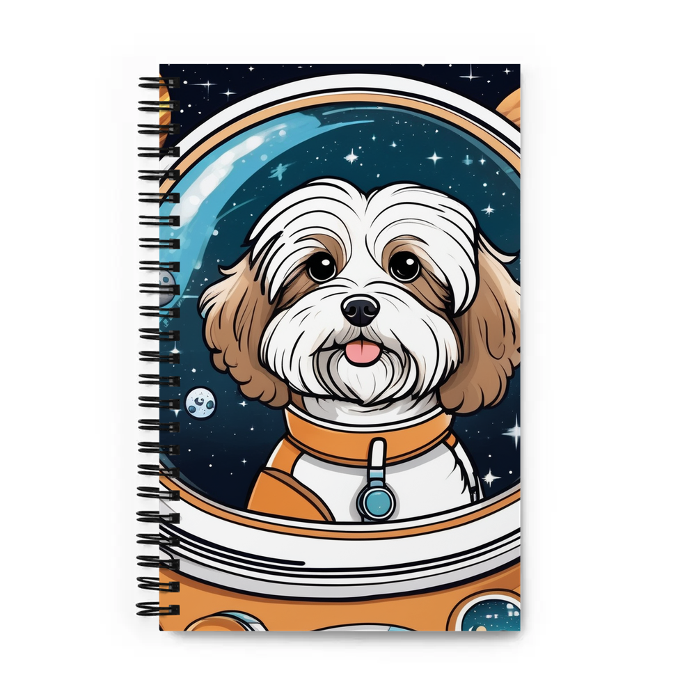 PugMug Custom Tan Havanese Dog Spiral Notebook