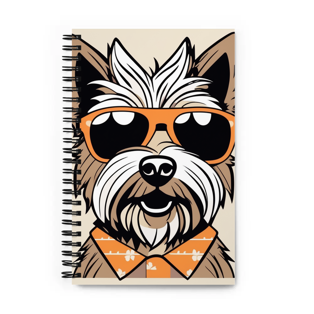 PugMug Custom Cairn Terrier Spiral Notebook