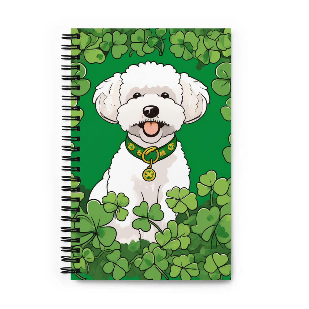 PugMug Custom Bichons Frise Spiral Notebook