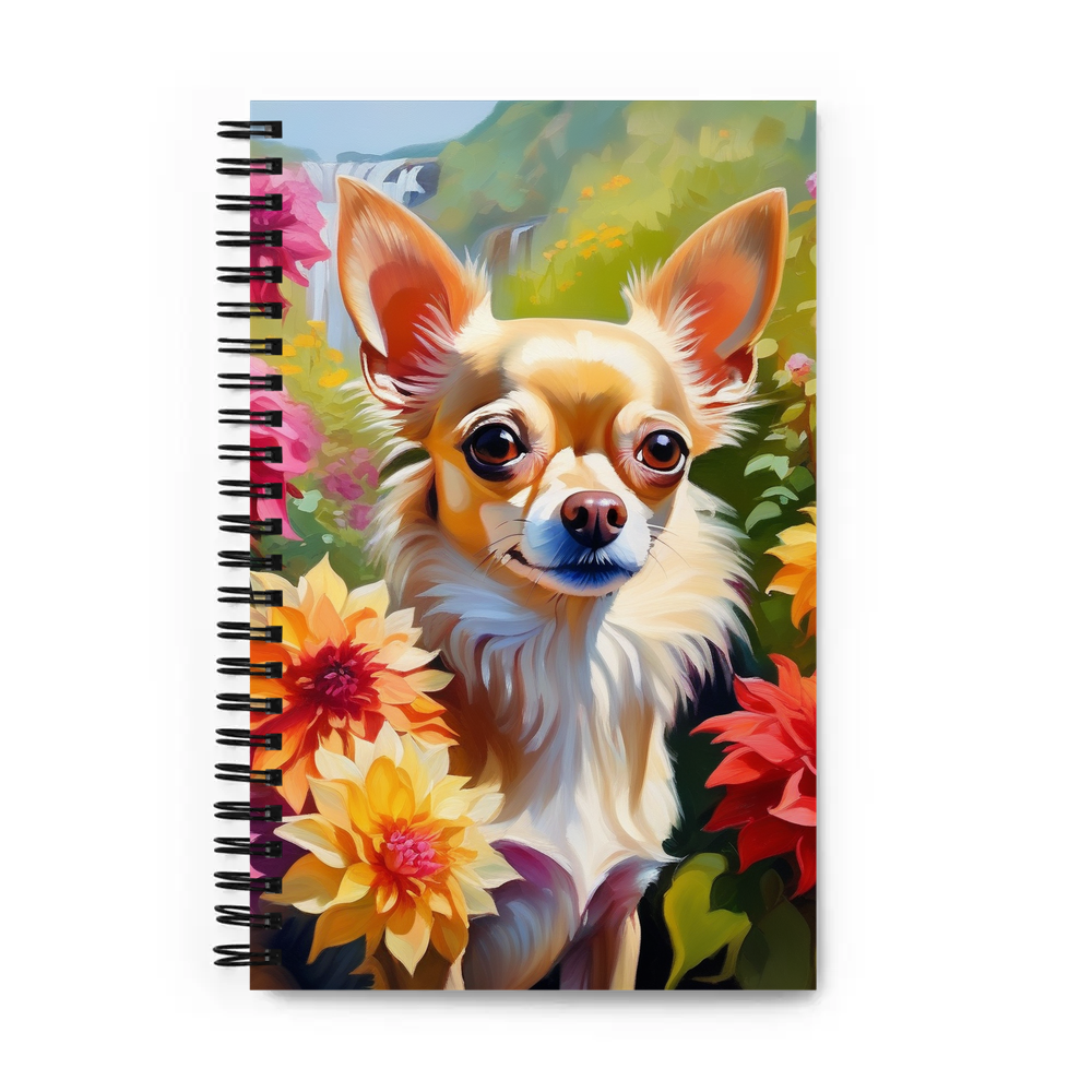 PugMug Custom Chihuahua Spiral Notebook