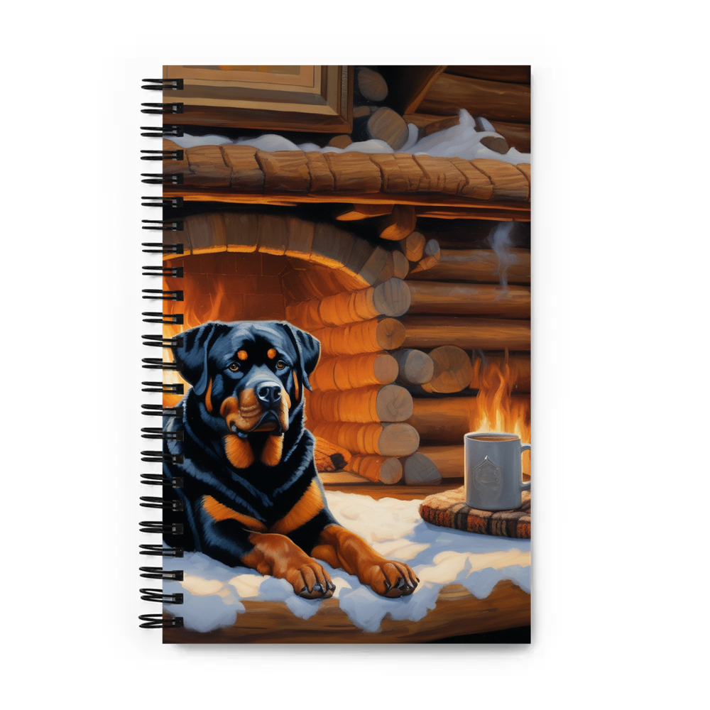 PugMug Custom Rottweiler Spiral Notebook
