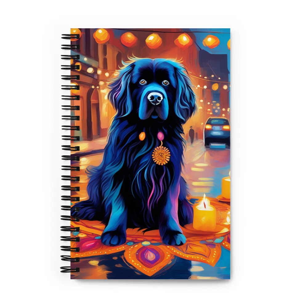 PugMug Custom Newfoundland Spiral Notebook