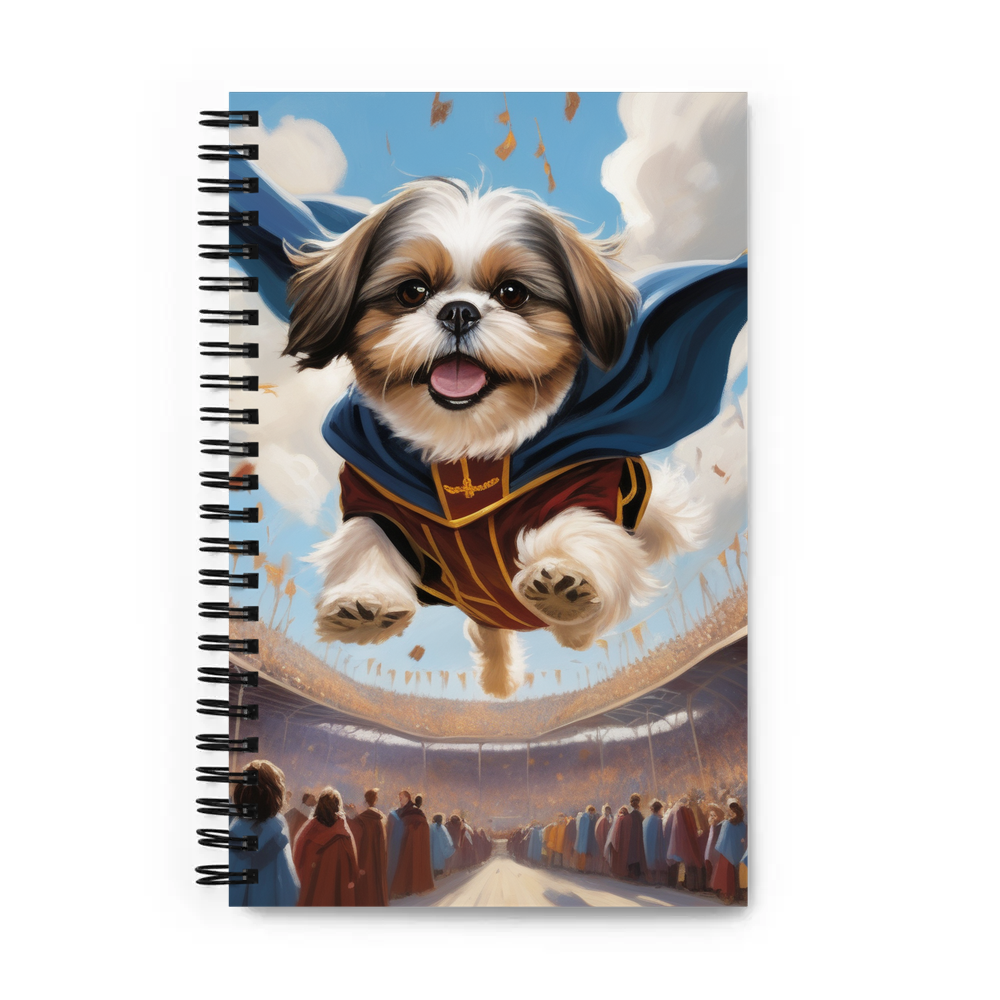 PugMug Custom Shih Tzu Spiral Notebook