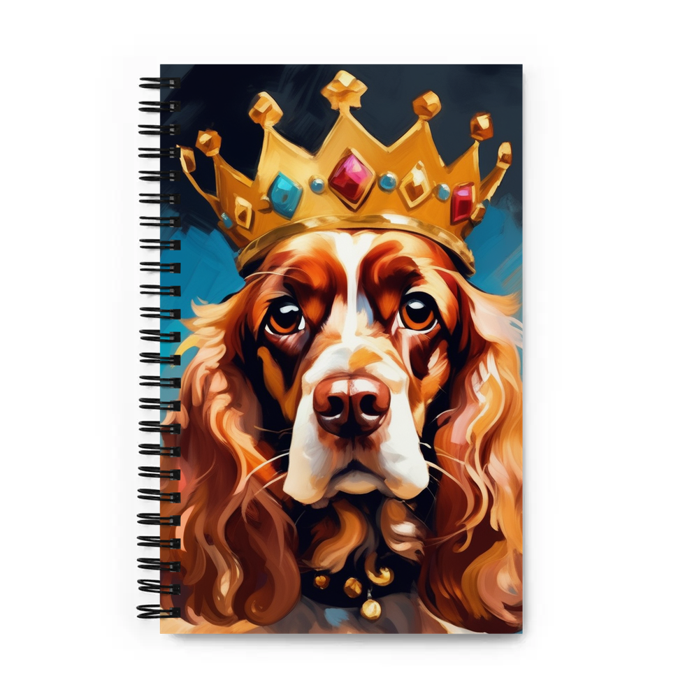 PugMug Custom Cocker Spaniel Spiral Notebook