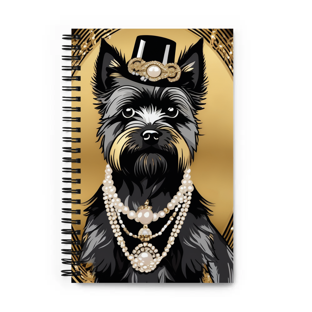 PugMug Custom Cairn Terrier Spiral Notebook