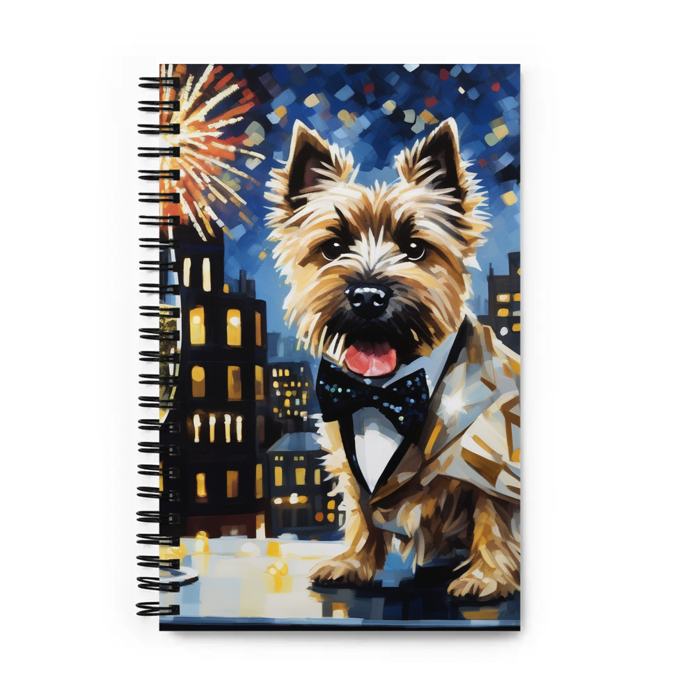PugMug Custom Cairn Terrier Spiral Notebook
