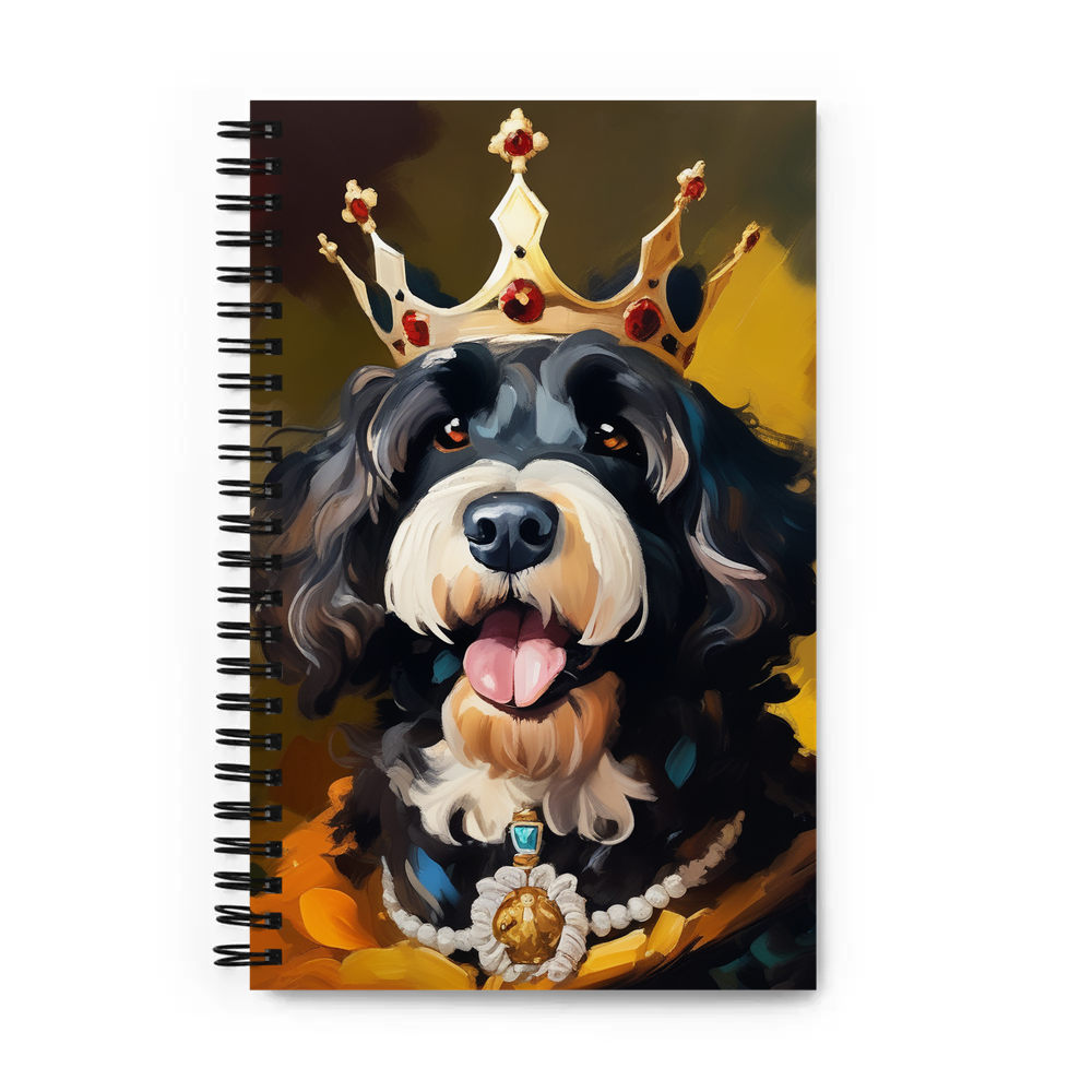 PugMug Custom Portuguese Water Dog Spiral Notebook