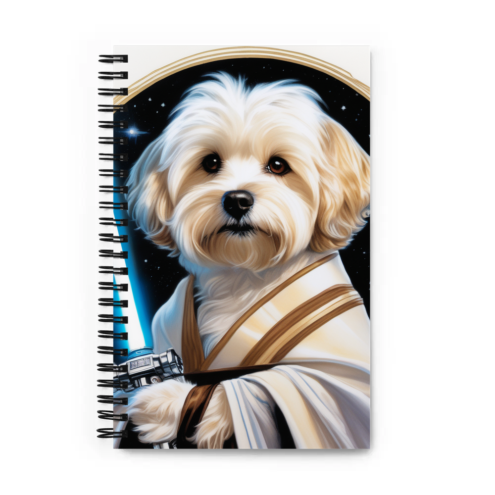 PugMug Custom White Havanese Dog Spiral Notebook