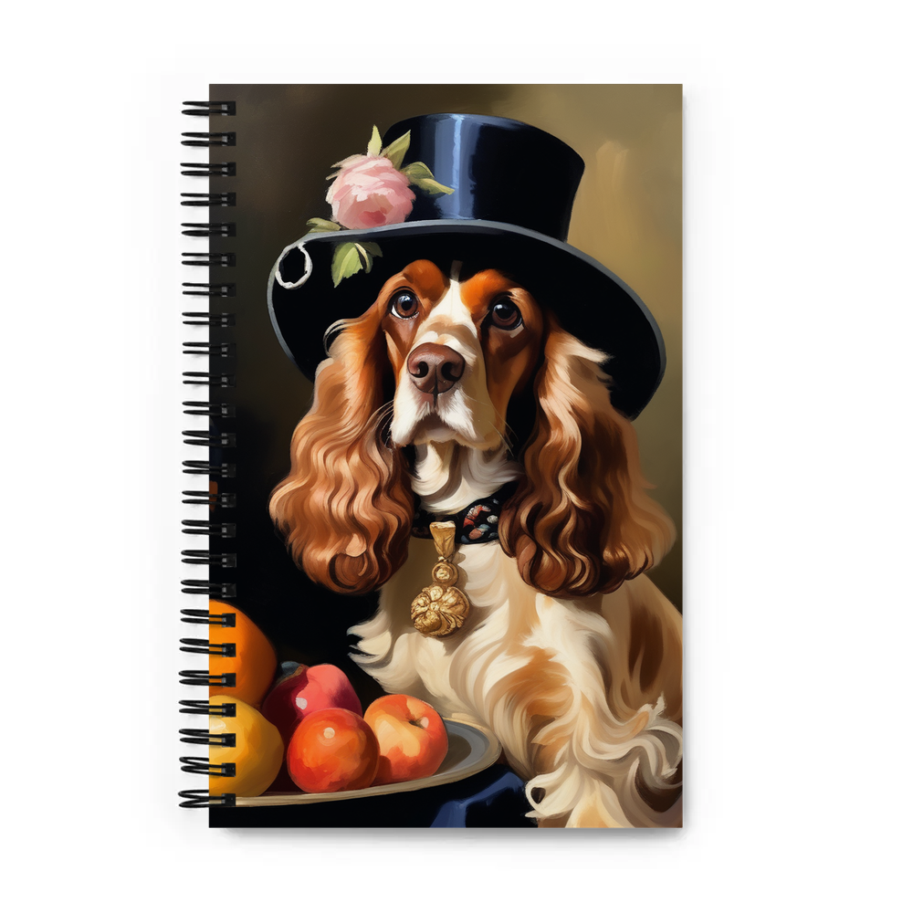 PugMug Custom English Cocker Spaniel Spiral Notebook