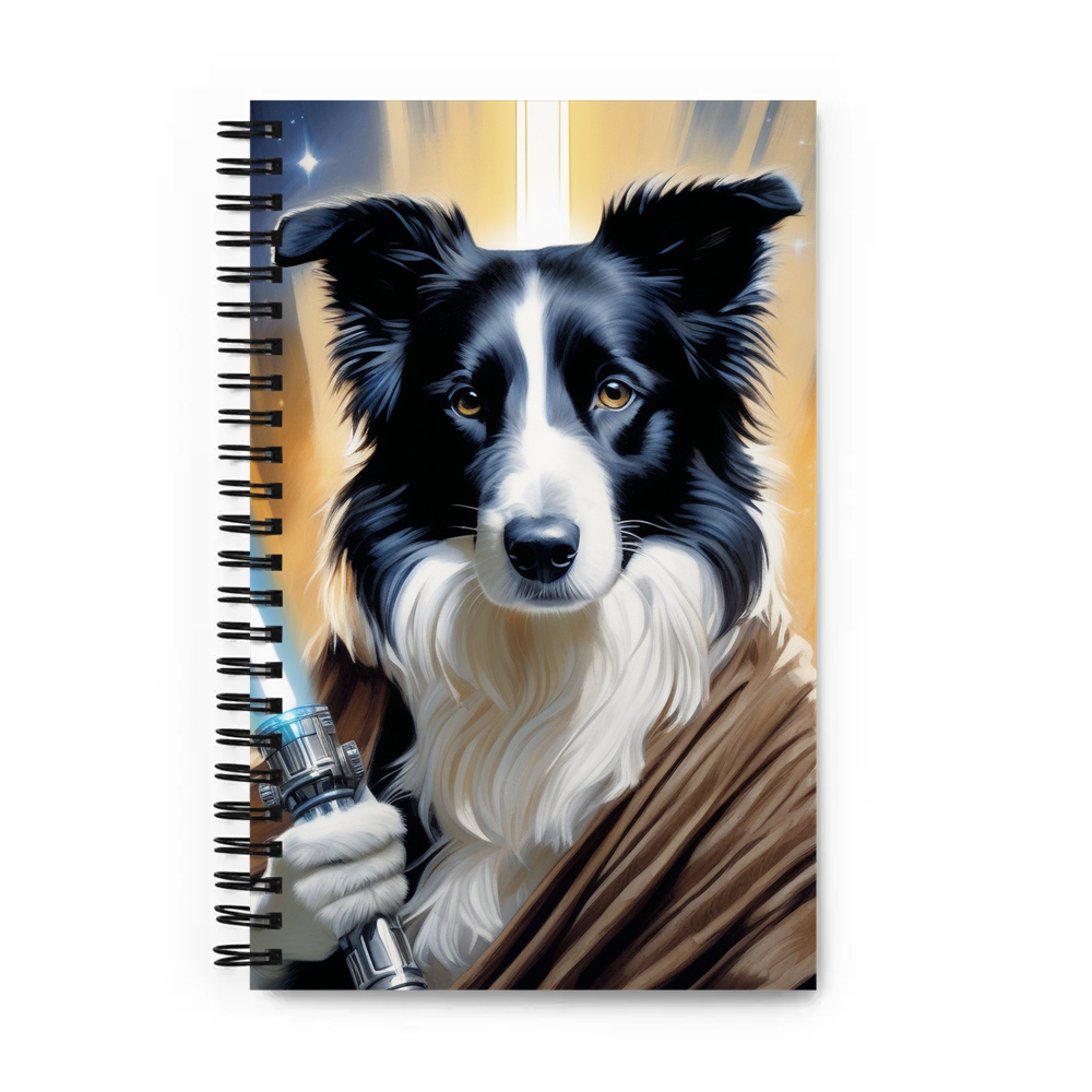 PugMug Custom Border Collie Spiral Notebook