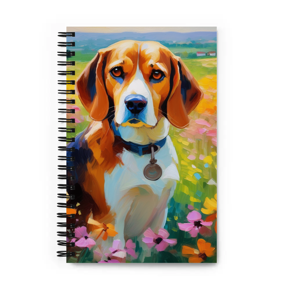 PugMug Custom Beagle Spiral Notebook