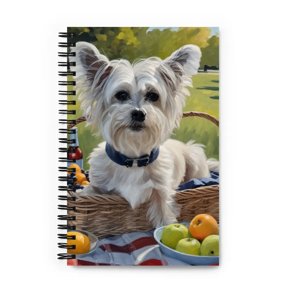 PugMug Custom Leo Spiral Notebook