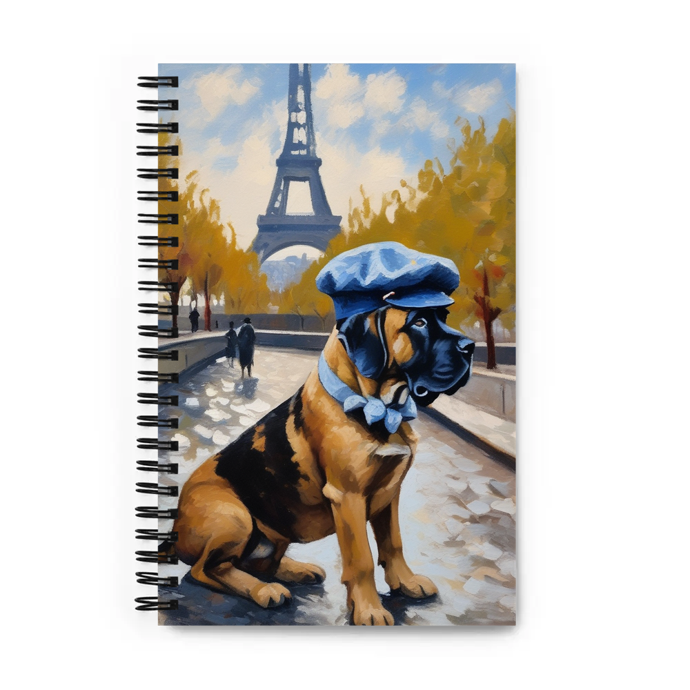 PugMug Custom Mastiff Spiral Notebook