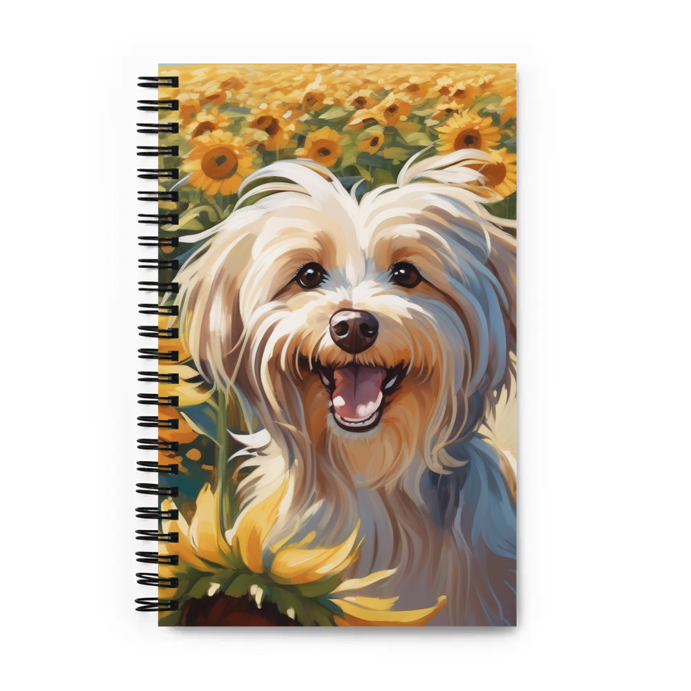 PugMug Custom Tan Havanese Dog Spiral Notebook