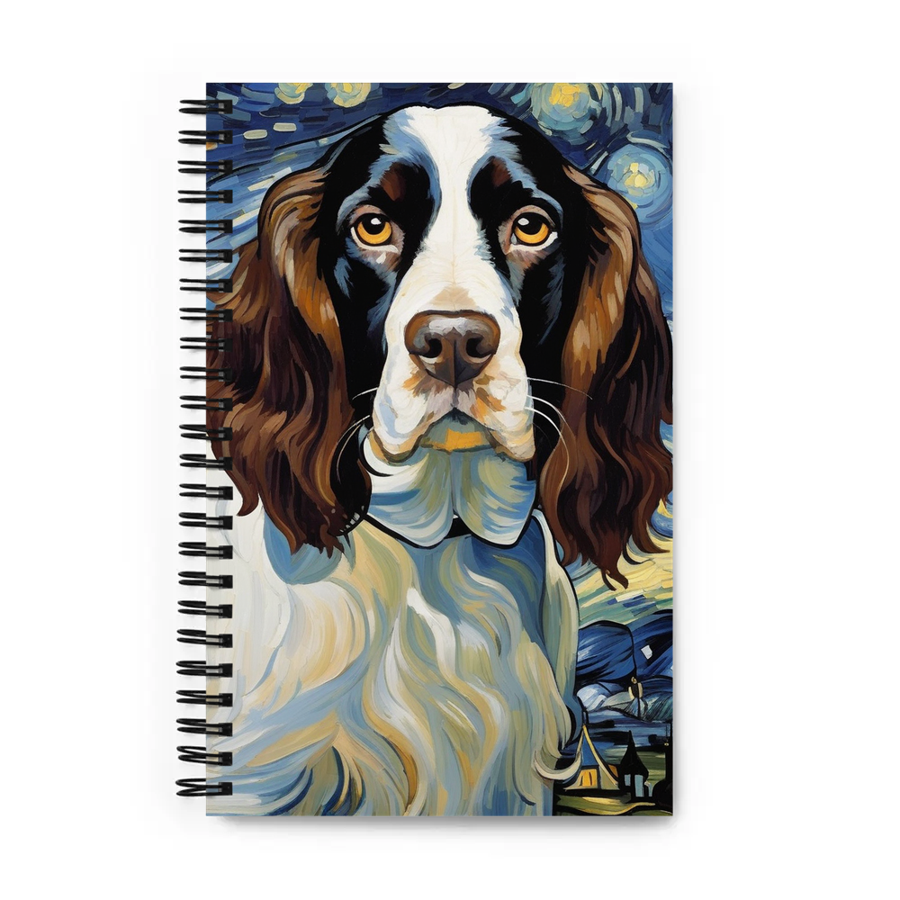 PugMug Custom English Springer Spaniel Spiral Notebook