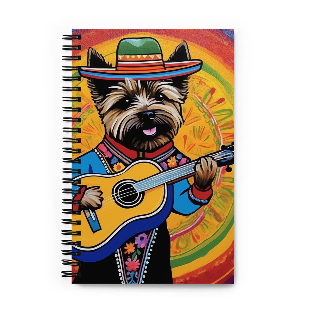 PugMug Custom Cairn Terrier Spiral Notebook