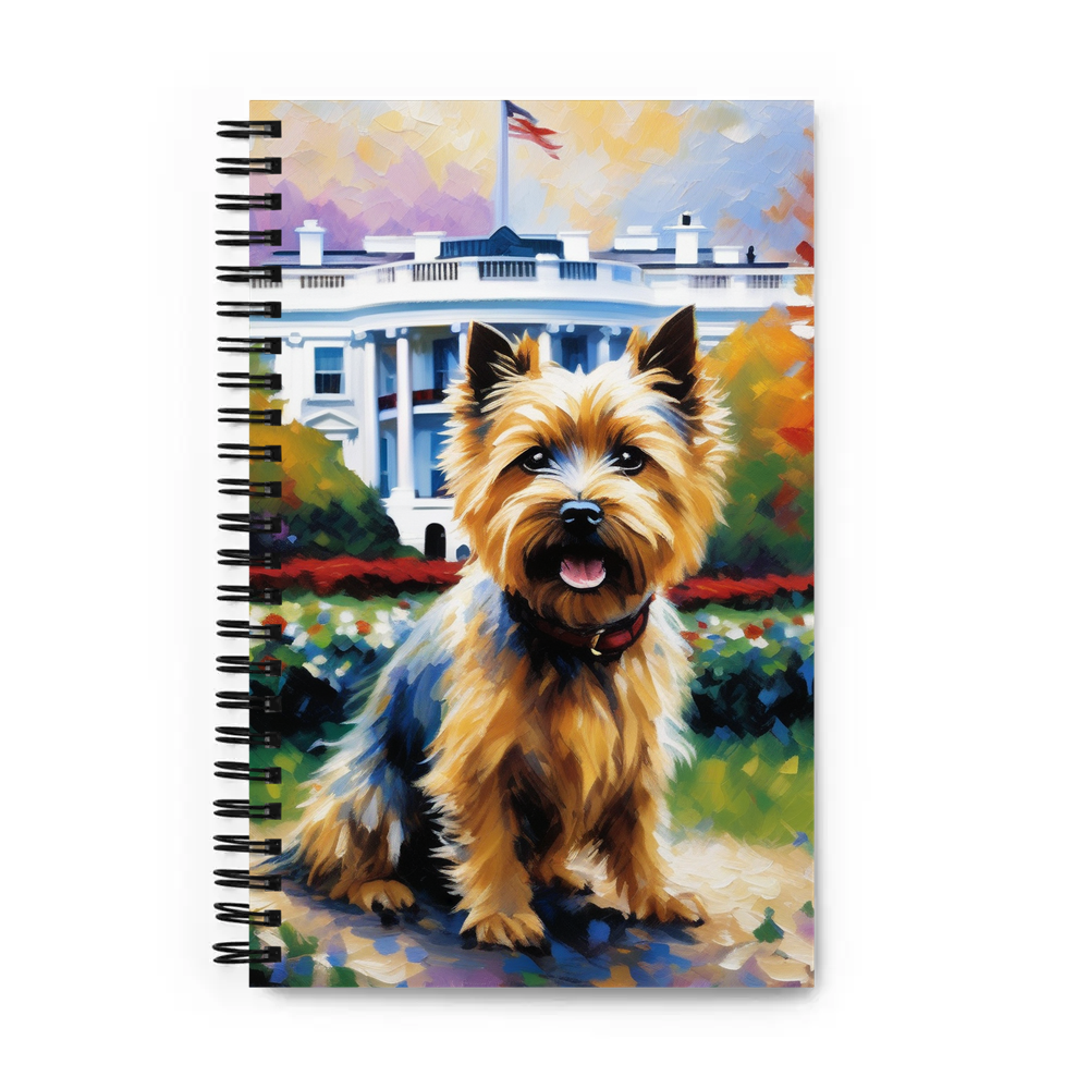 PugMug Custom Cairn Terrier Spiral Notebook