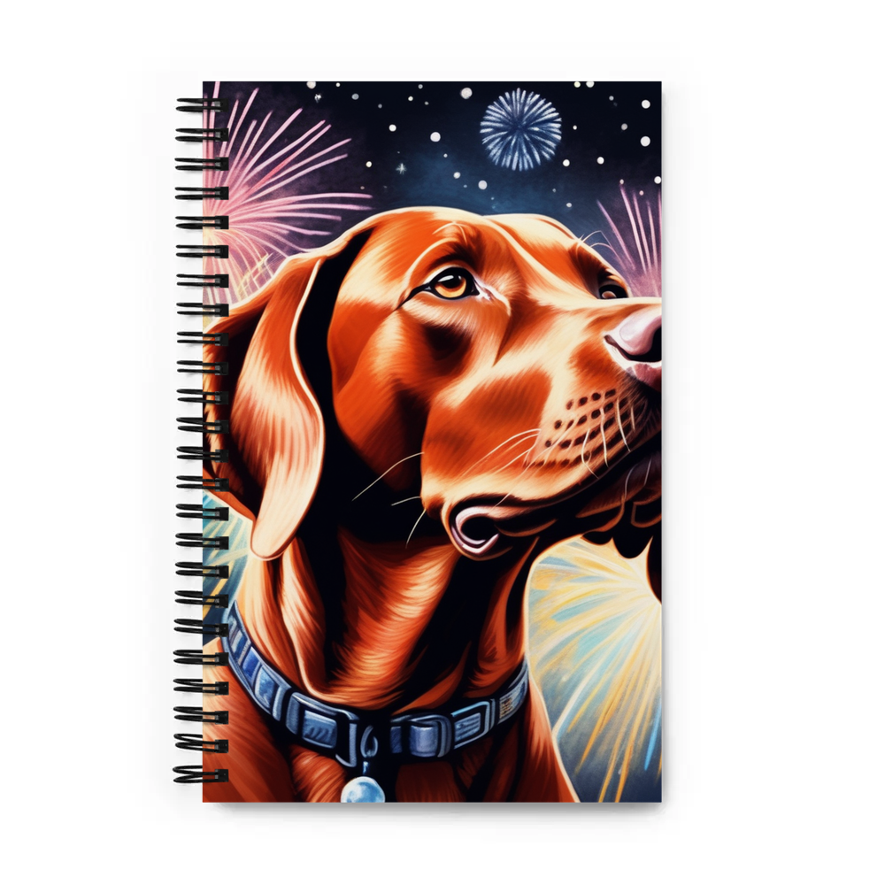 PugMug Custom Vizsla Spiral Notebook