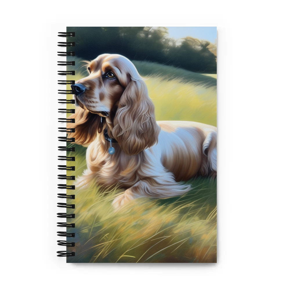 PugMug Custom Cocker Spaniel Spiral Notebook