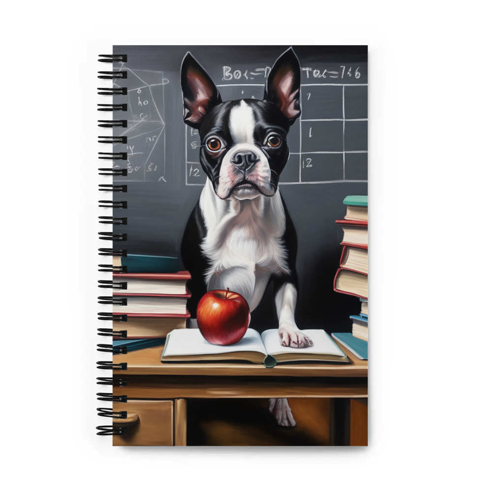 PugMug Custom Pet Spiral Notebook