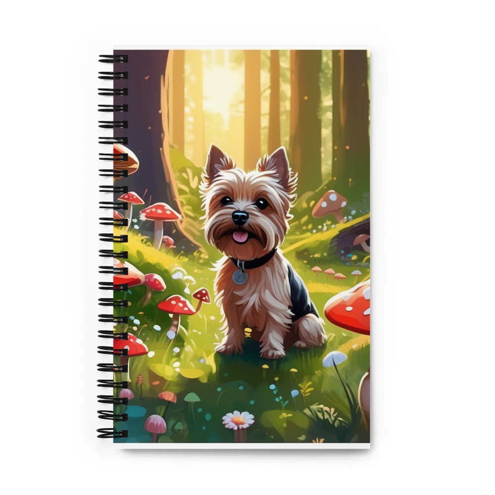PugMug Custom Cairn Terrier Spiral Notebook