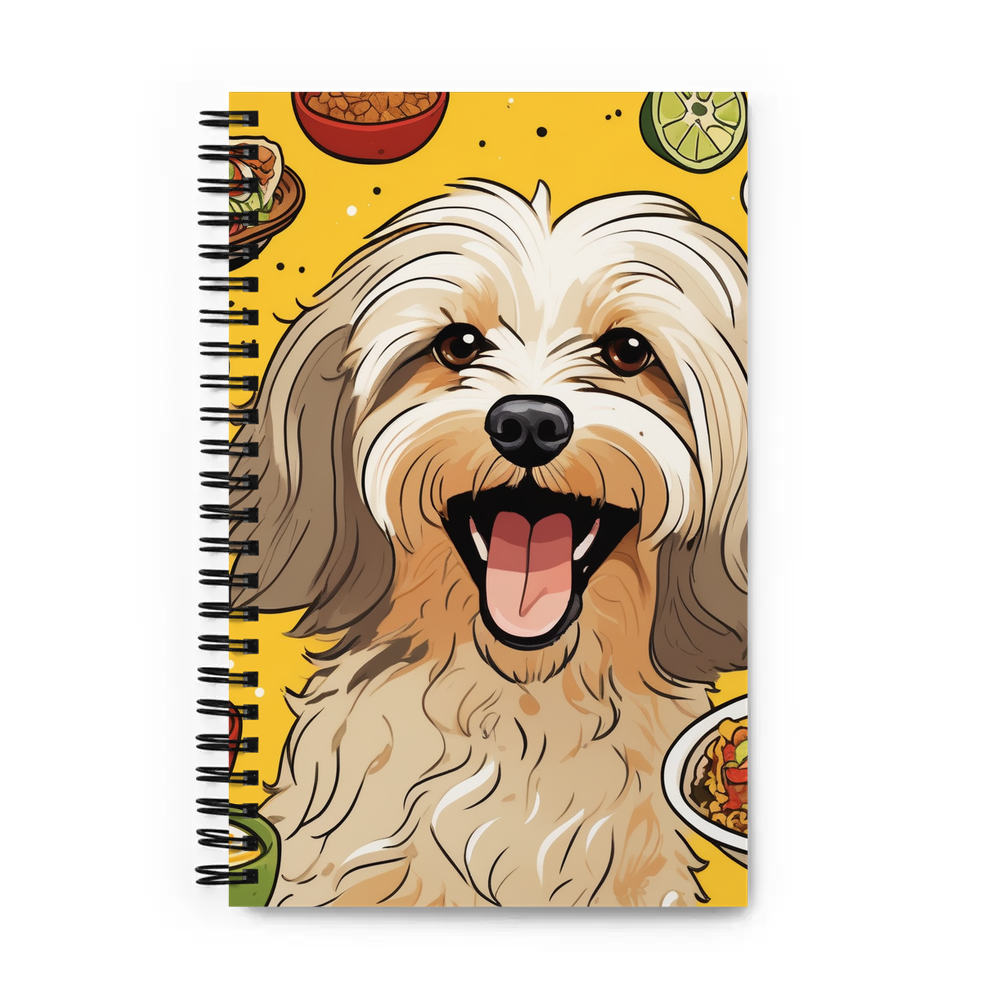 PugMug Custom Tan Havanese Dog Spiral Notebook