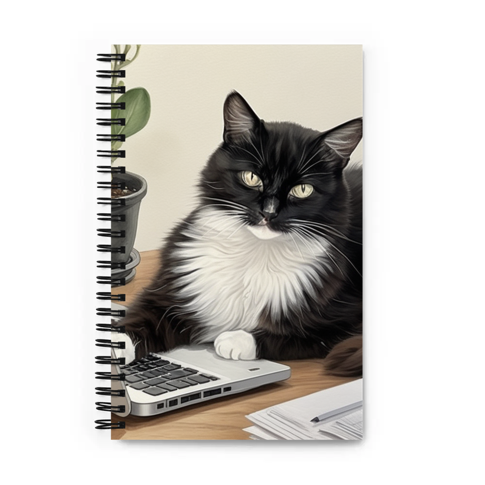PugMug Custom Peerie Spiral Notebook