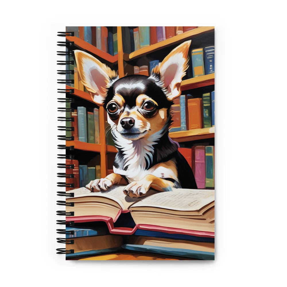 PugMug Custom Chihuahua Spiral Notebook