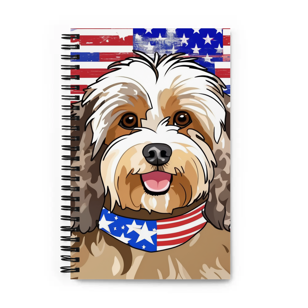 PugMug Custom Tan Havanese Dog Spiral Notebook