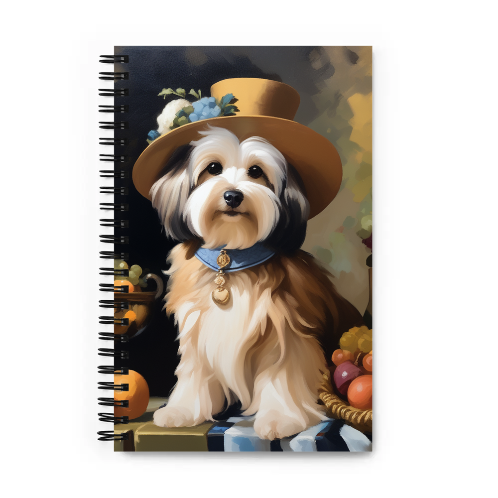 PugMug Custom Tan Havanese Dog Spiral Notebook
