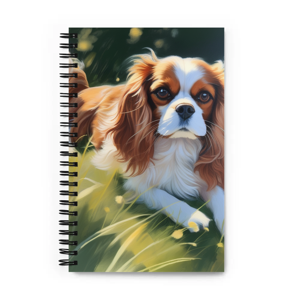 PugMug Custom Cavalier King Charles Spaniel Spiral Notebook
