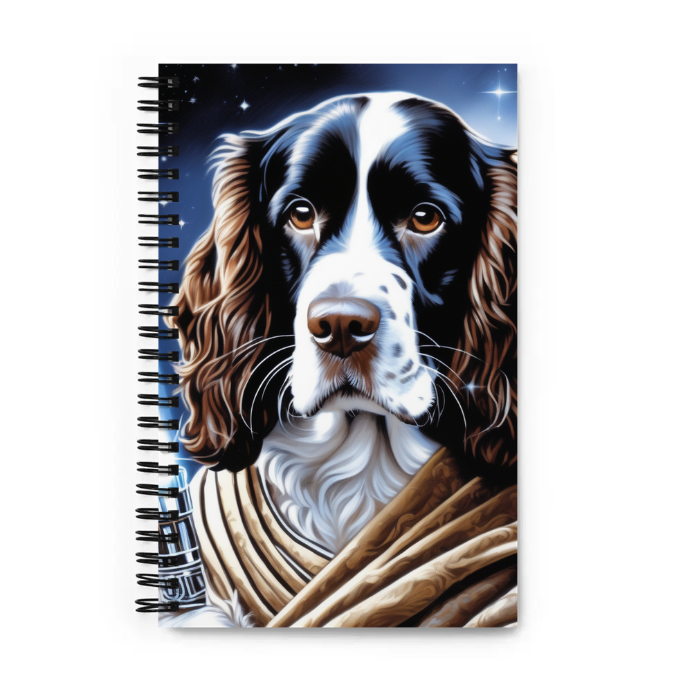 PugMug Custom English Springer Spaniel Spiral Notebook