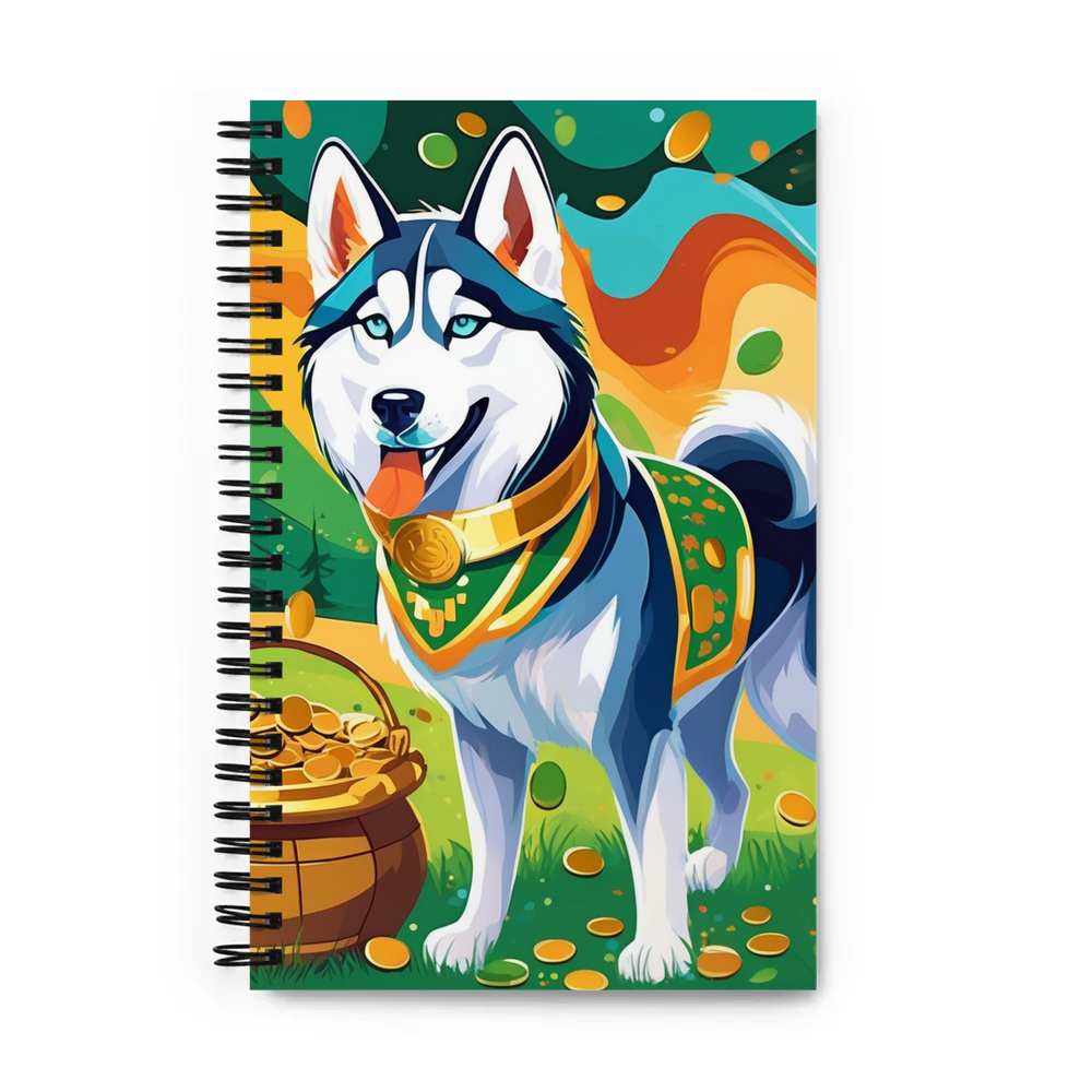 PugMug Custom Siberian Husky Spiral Notebook