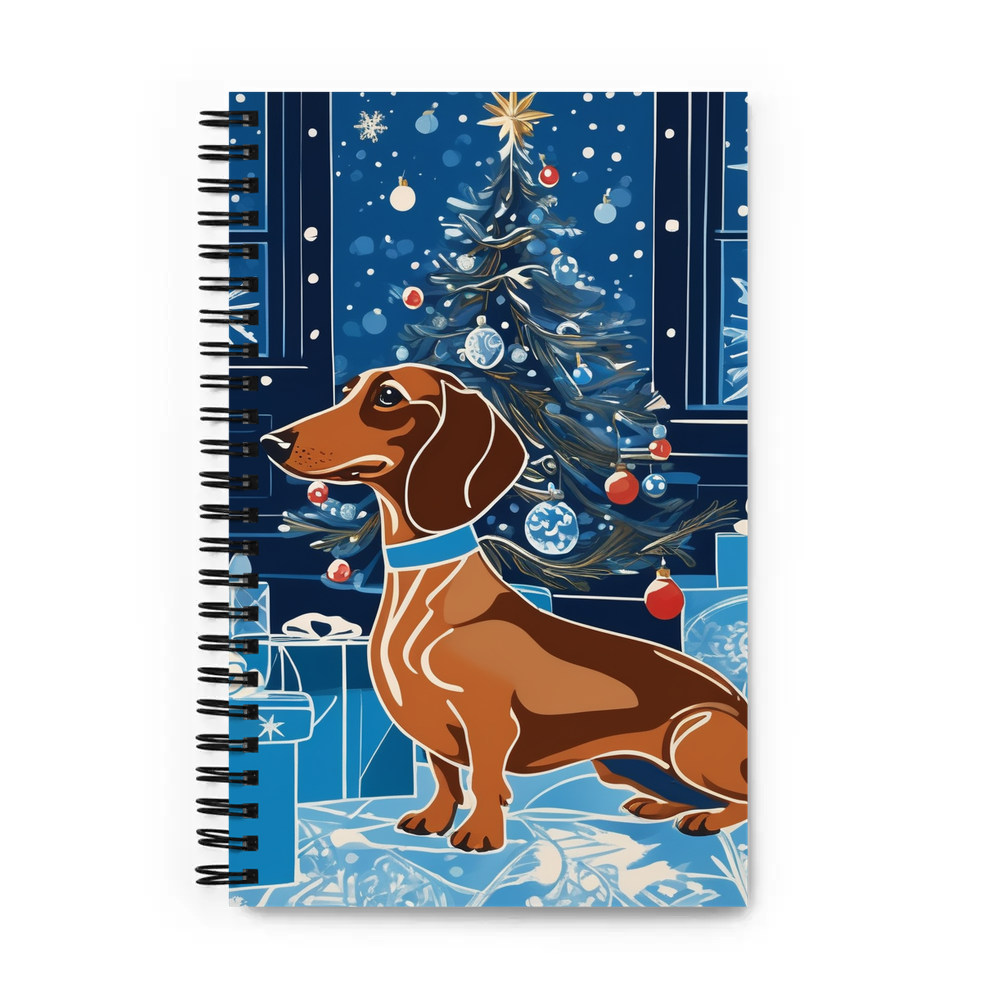 PugMug Custom Tan Dachshund Spiral Notebook