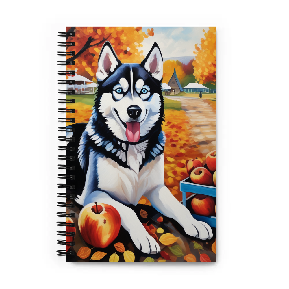 PugMug Custom Siberian Husky Spiral Notebook