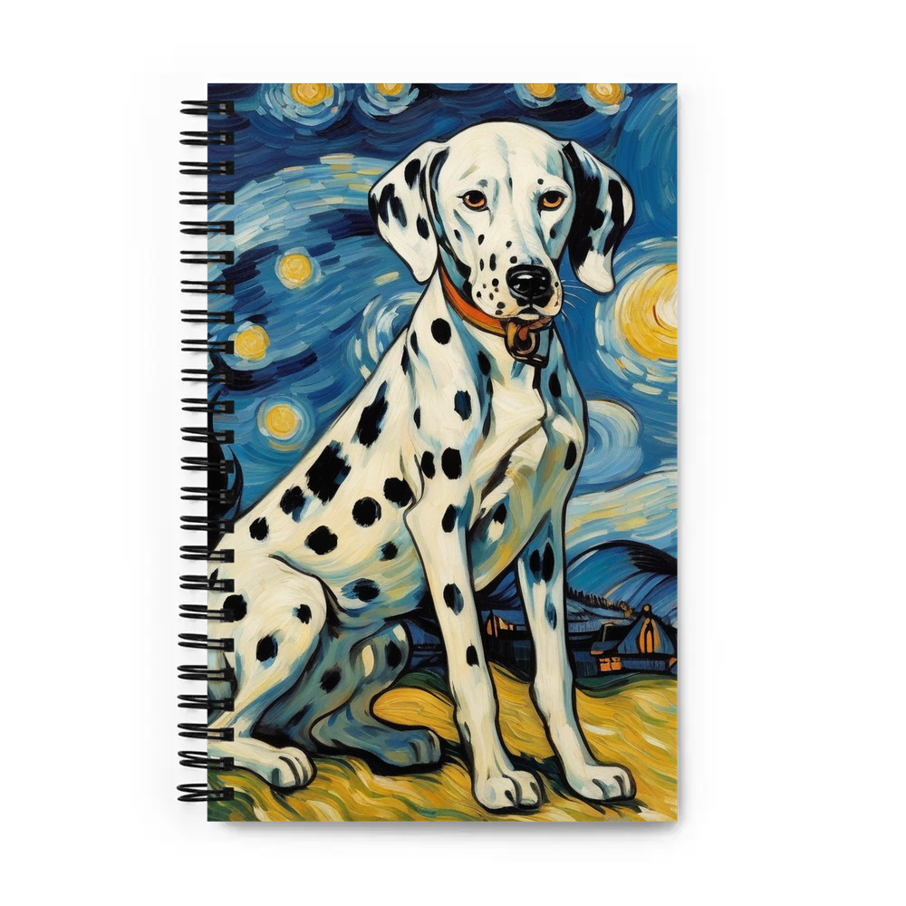 PugMug Custom Dalmatian Spiral Notebook
