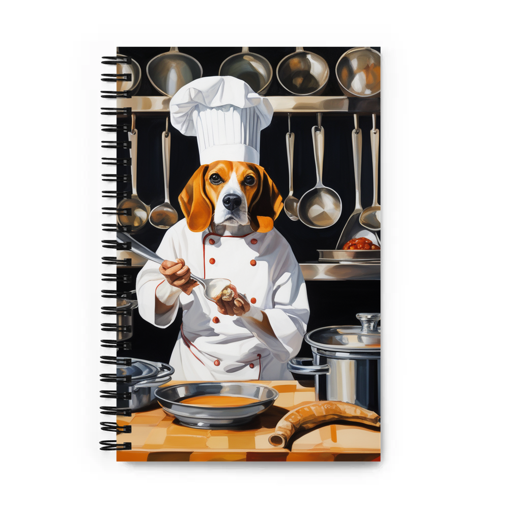 PugMug Custom Beagle Spiral Notebook