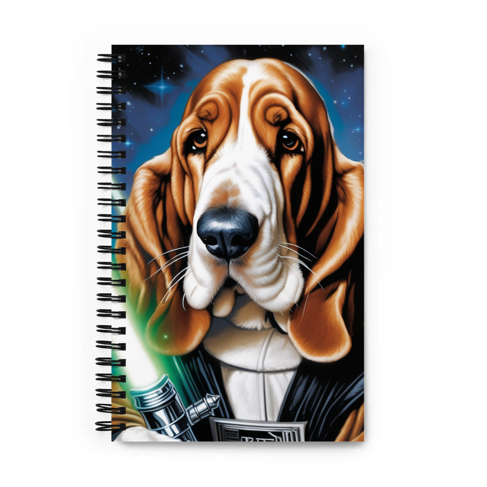 PugMug Custom Basset Hound Spiral Notebook