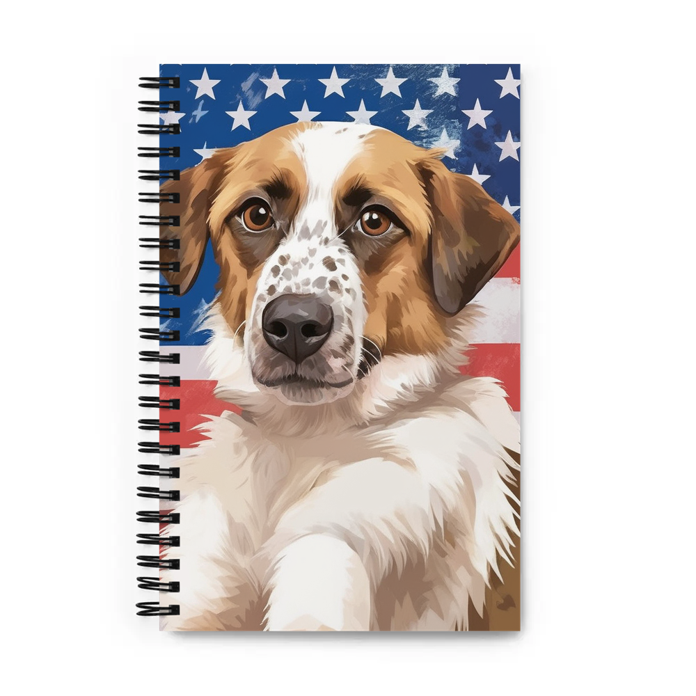 PugMug Custom Hazim Spiral Notebook