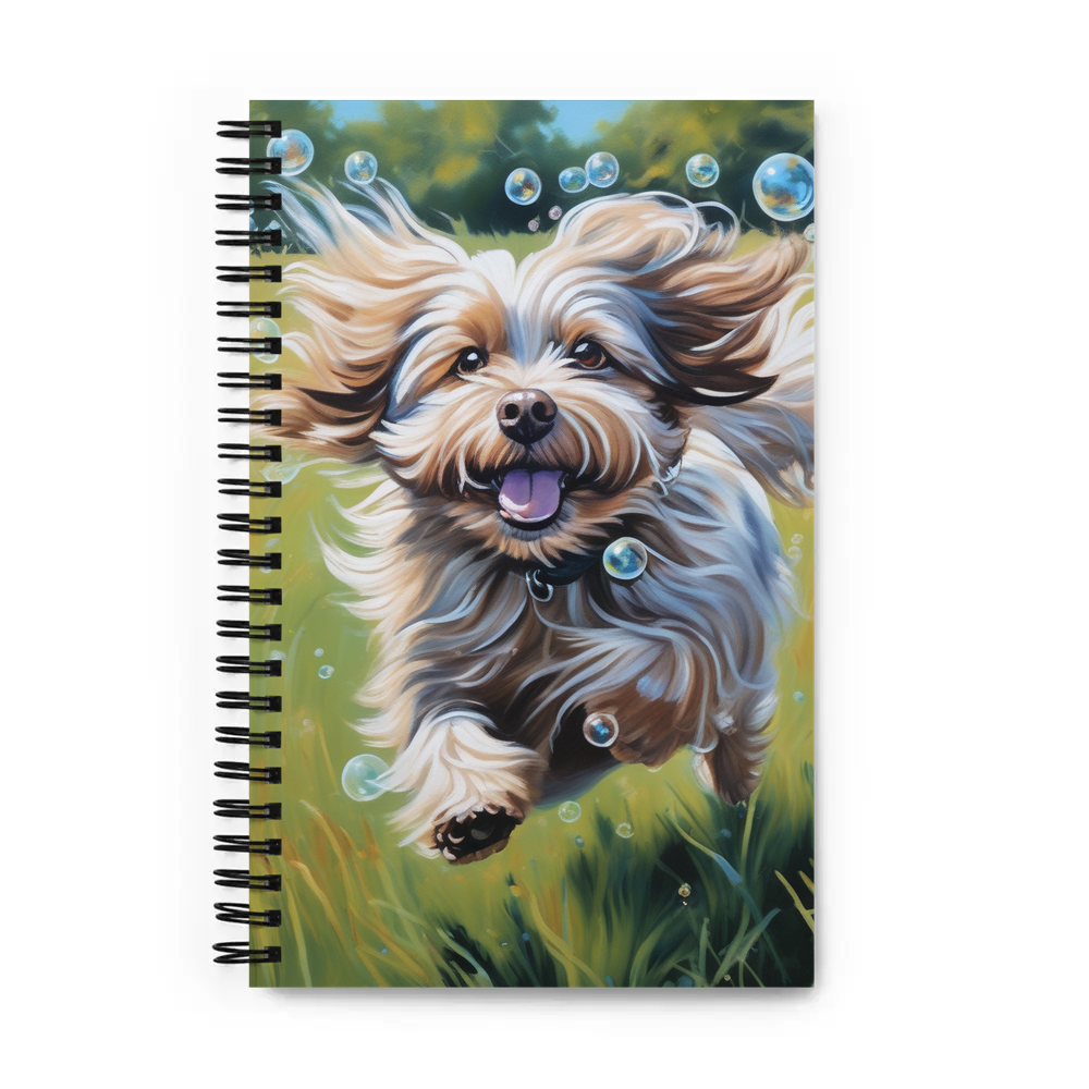 PugMug Custom Tan Havanese Dog Spiral Notebook