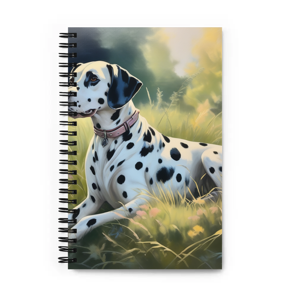 PugMug Custom Dalmatian Spiral Notebook