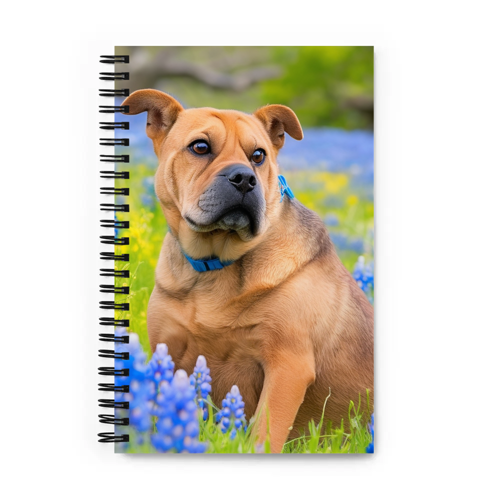 PugMug Custom Halina Spiral Notebook