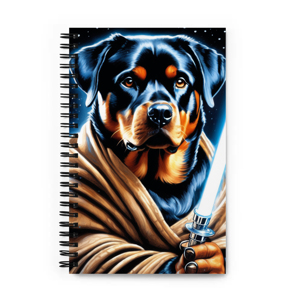 PugMug Custom Rottweiler Spiral Notebook