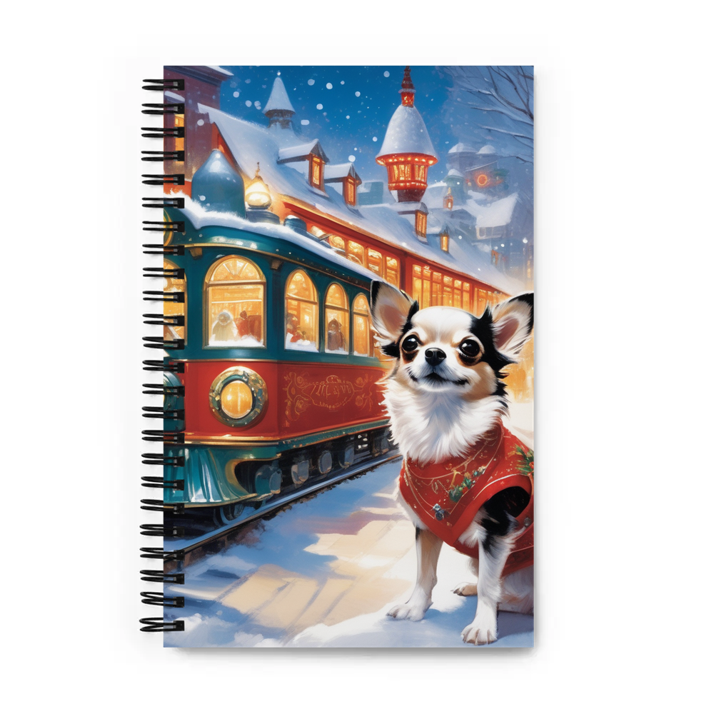 PugMug Custom Chihuahua Spiral Notebook