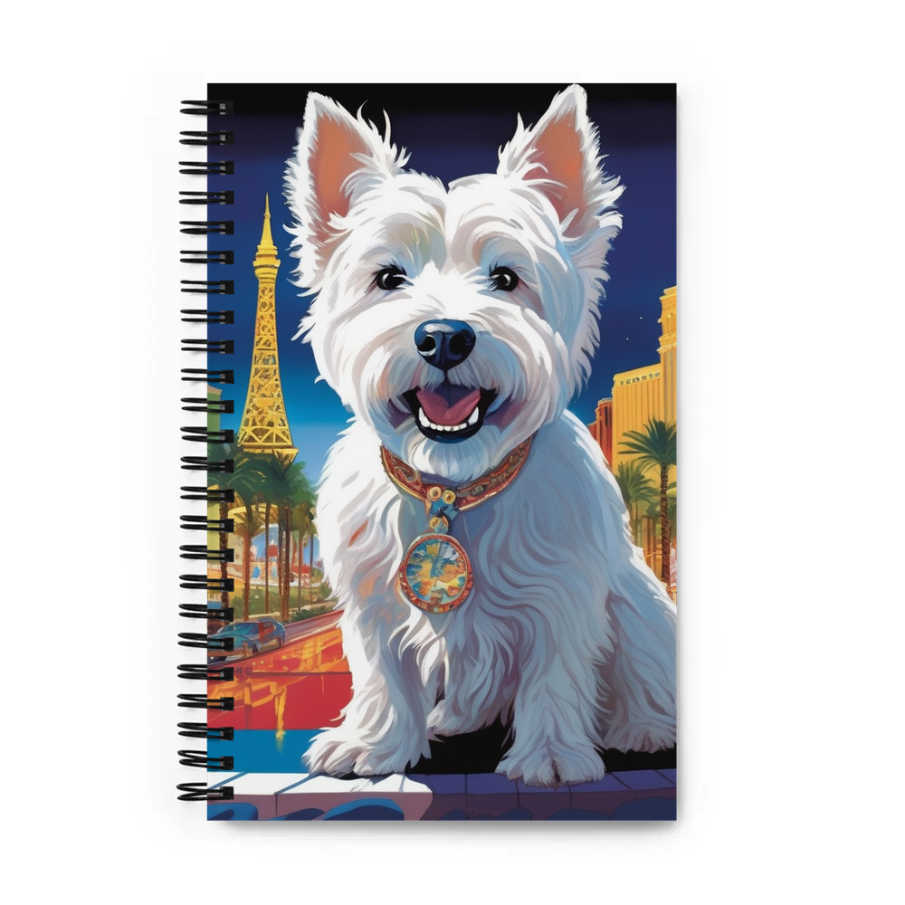PugMug Custom West Highland White Terrier Spiral Notebook