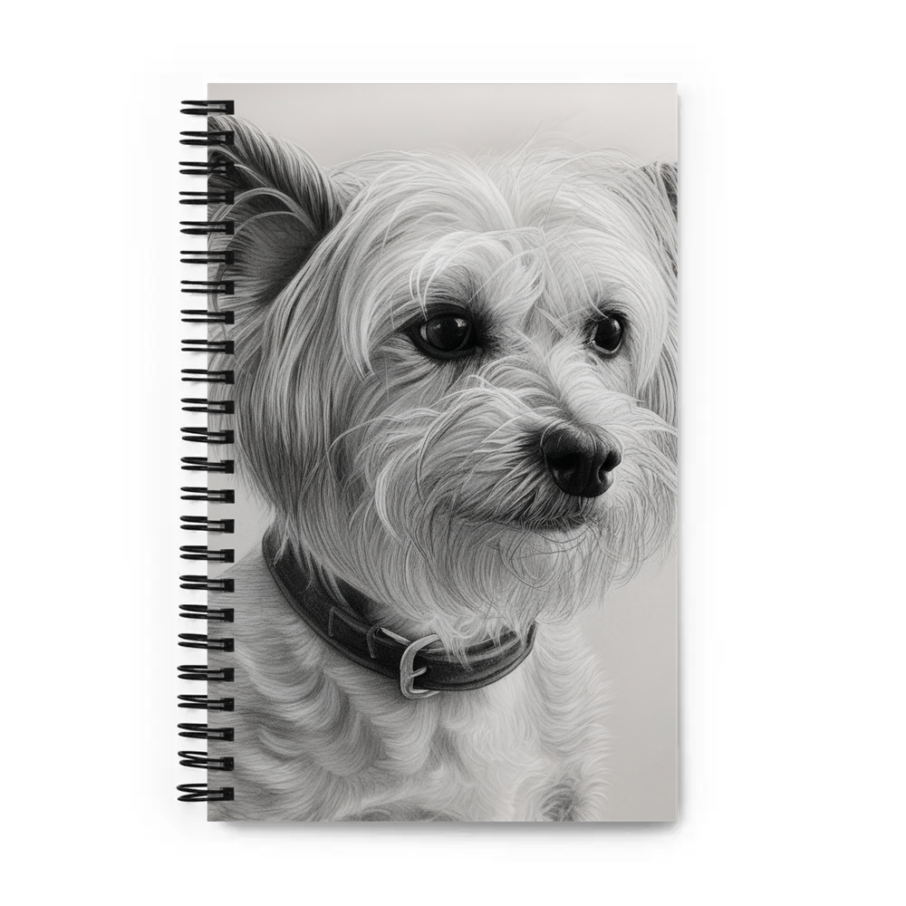 PugMug Custom Leo Spiral Notebook